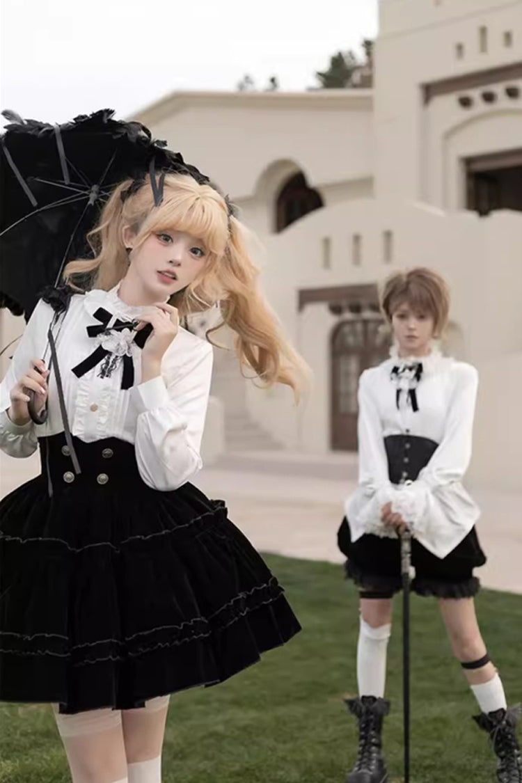 Black [Corrosion of The Heart] Ouji Prince Handsome Lolita Shorts