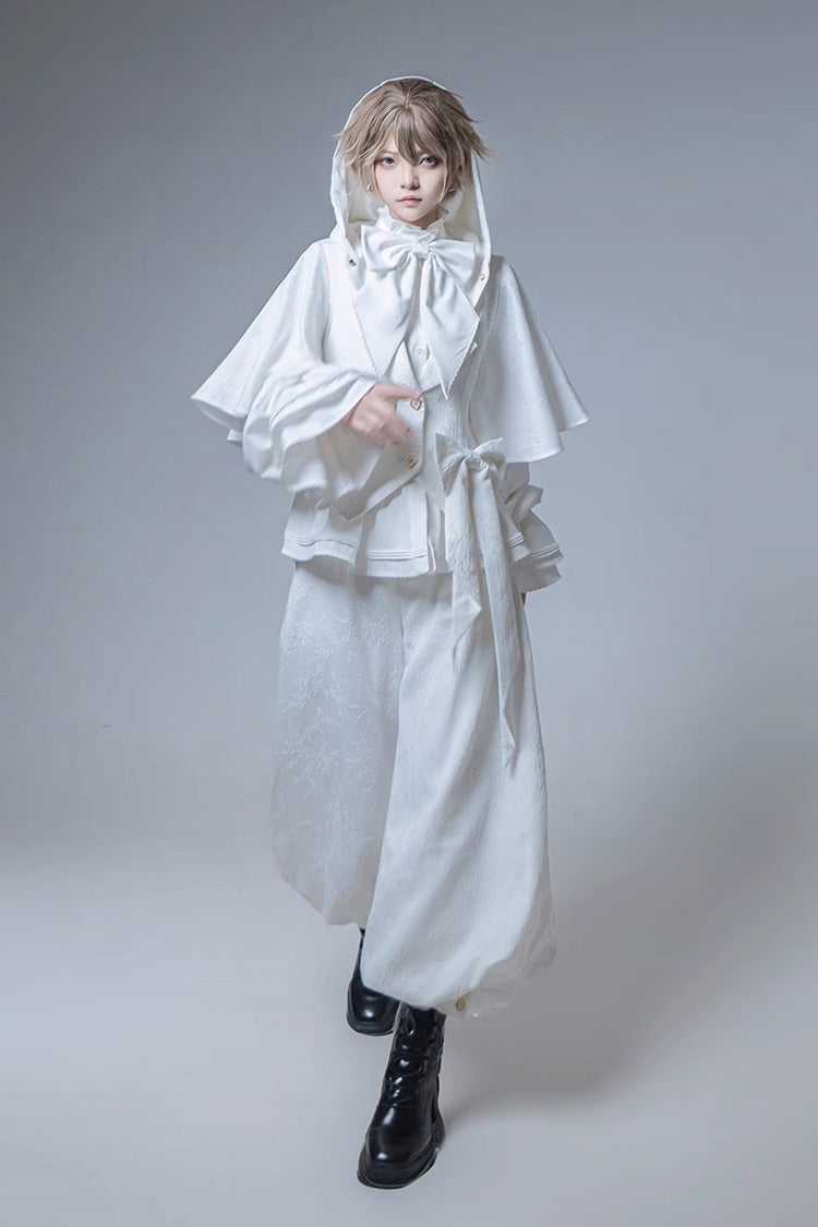 白ウサギ狩りホワイトムーンライトエディションヴィンテージ王子ファッションロリータコート