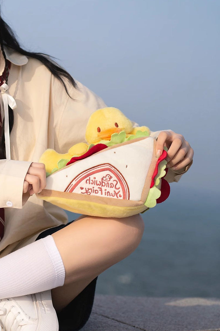 Yellow Sandwich Plush Yellow Duck Sweet Lolita Shoulder Bag