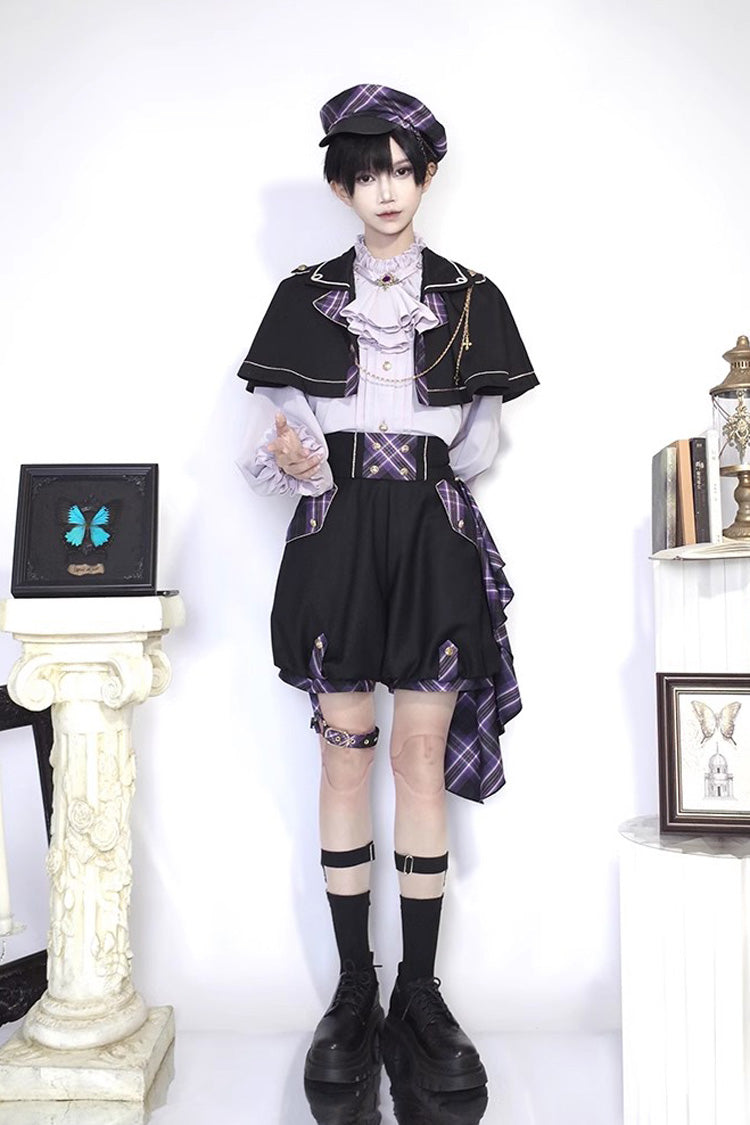 Queen Chess Game Ouji Fashion Military Cool Lolita Set 2 Colors