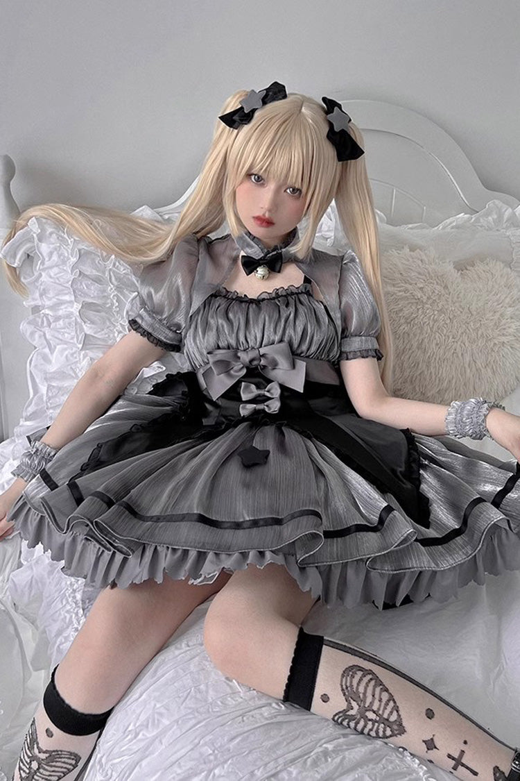 Magic Star Decoration Bowknot Sweet Lolita Jsk Dress 2 Colors