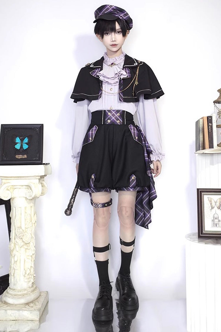 Queen Chess Game Ouji Fashion Military Cool Lolita Set 2 Colors