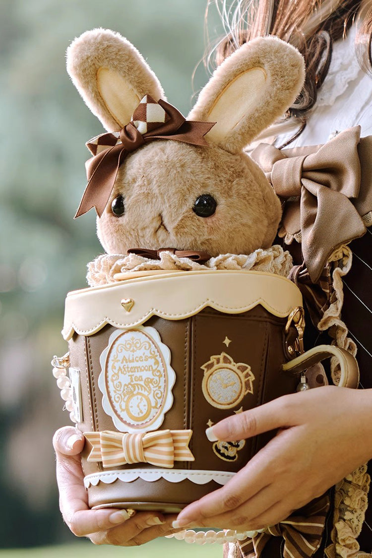 Lovely Teacup Rabbit Bowknot Sweet Lolita Shoulder Bag 5 Colors