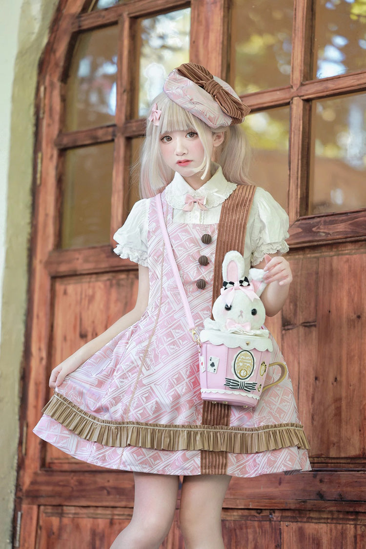 Lovely Teacup Rabbit Bowknot Sweet Lolita Shoulder Bag 5 Colors