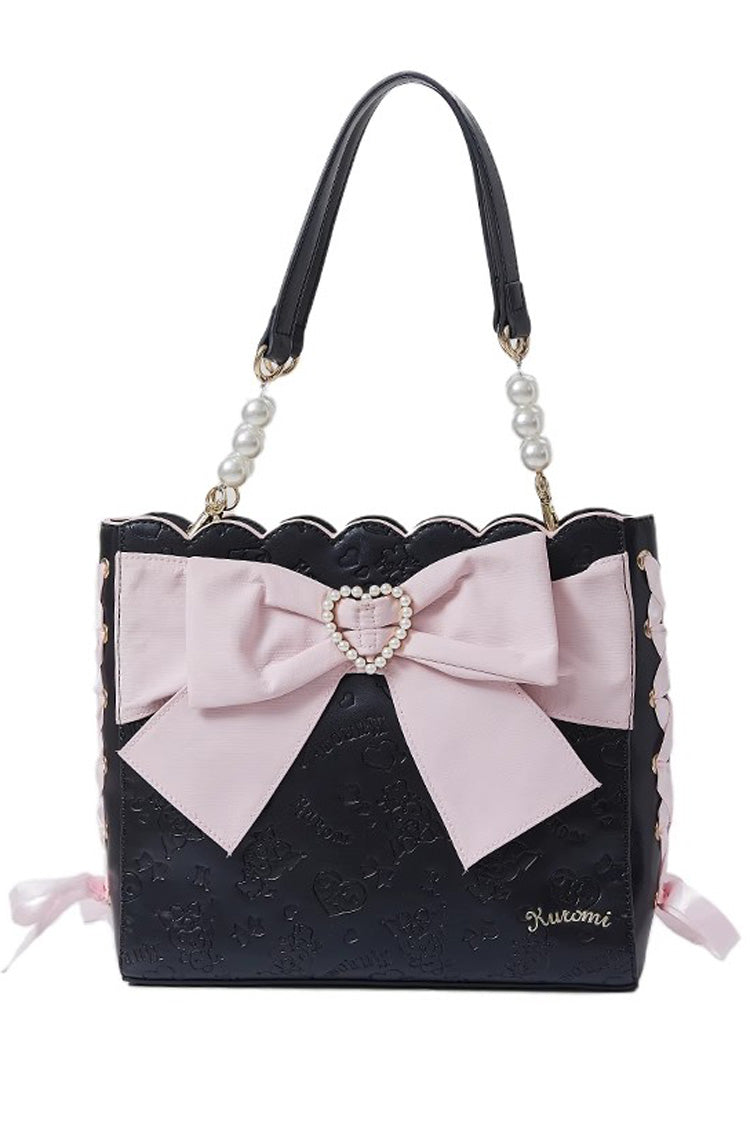 Bowknot Pearl Sweet Lolita Shoulder Bag 4 Colors