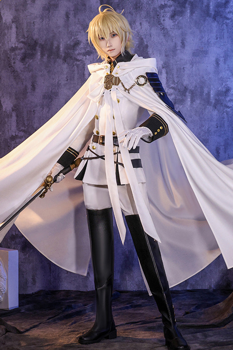 White Seraph of the End Prince Handsome Ouji Lolita Set