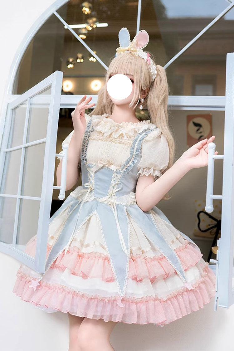 Ballet Circus Hanayome Süßes Prinzessinnen-Lolita-Jsk-Kleid, 2 Farben