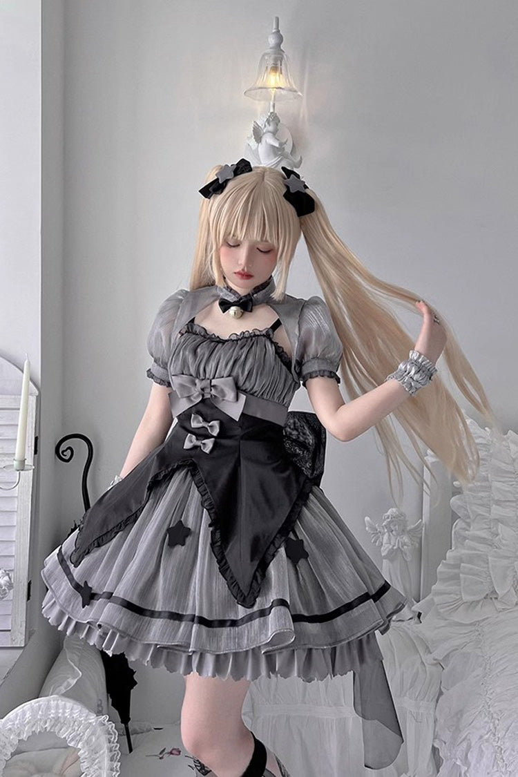 Magic Star Decoration Bowknot Sweet Lolita Jsk Dress 2 Colors