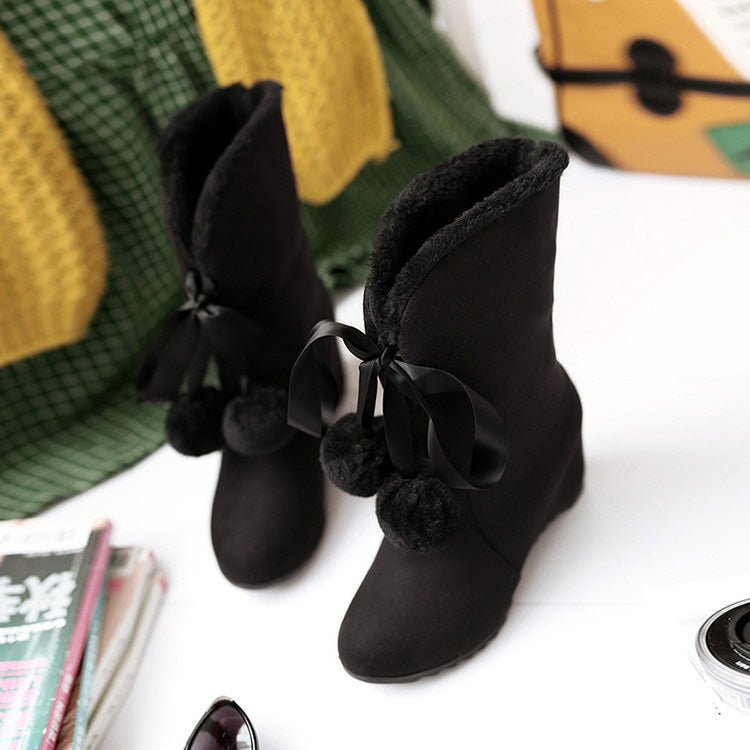 Cute Loli Furball Sweet Lolita Boots 3 Colors