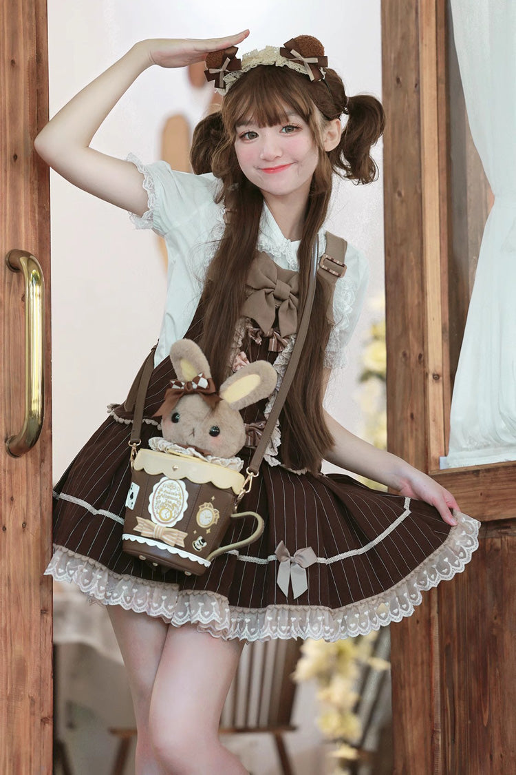 Lovely Teacup Rabbit Bowknot Sweet Lolita Shoulder Bag 5 Colors