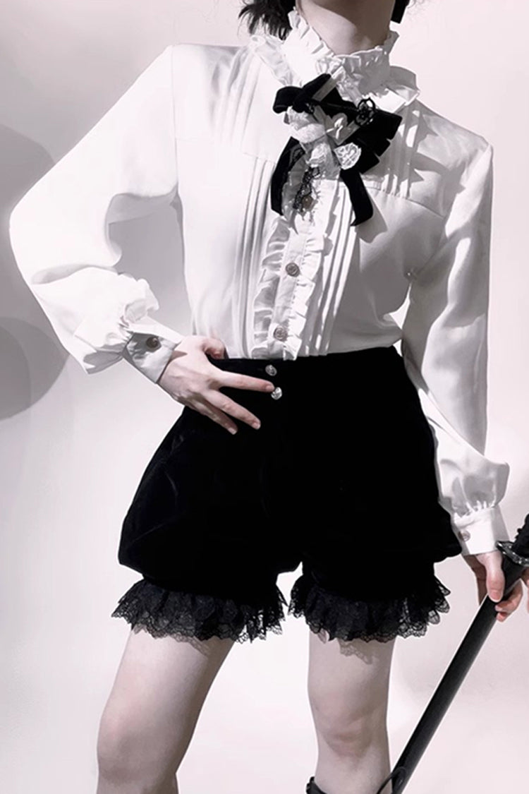 Black [Corrosion of The Heart] Ouji Prince Handsome Lolita Shorts