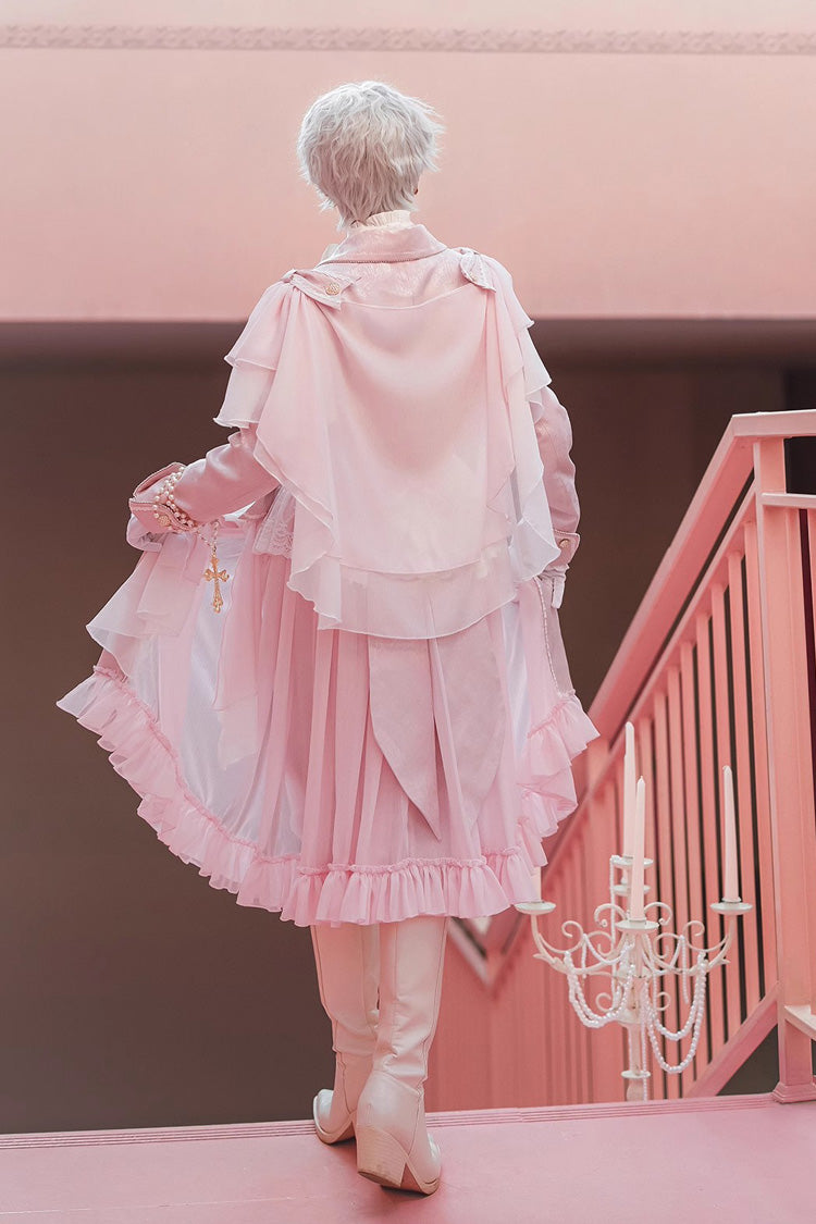 Pink Glass Castle Elegant Handsome Prince Ouji Fashion Lolita Pants