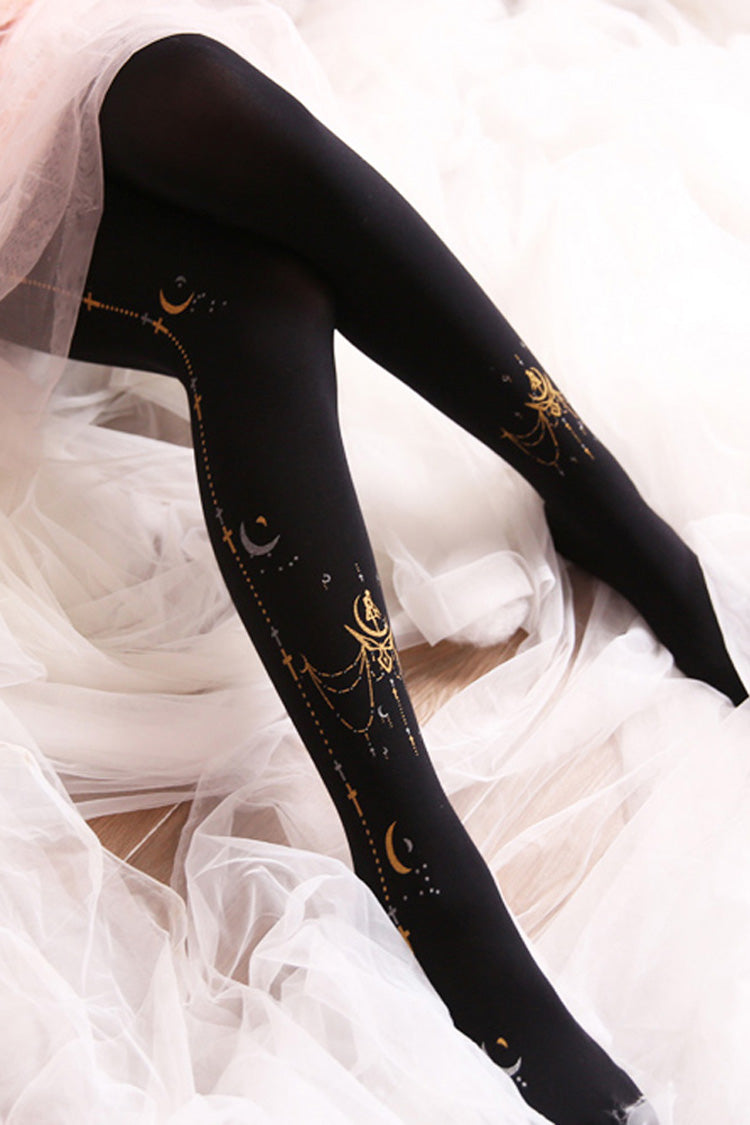 Sailor Moon Classic Print Lolita Pantyhose 2 Colors