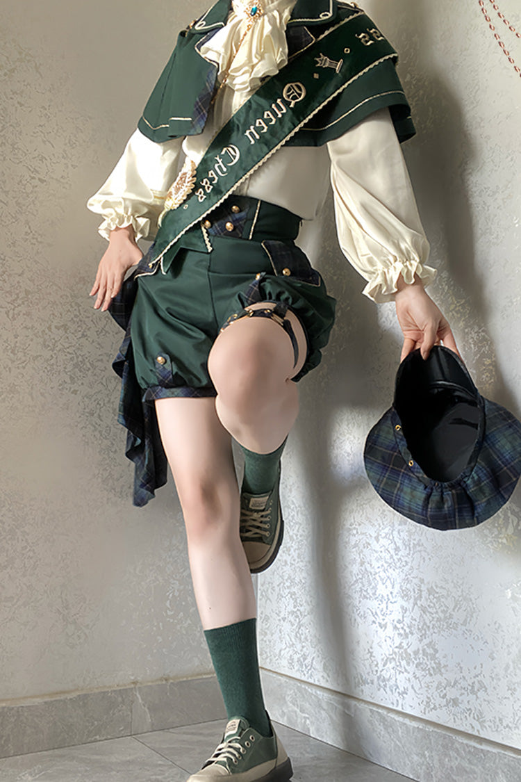 Das Schachspiel der Königin, hübscher Militärprinz Ouji Lolita Set, 3 Farben