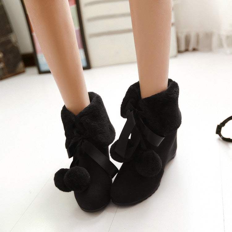 Cute Loli Furball Sweet Lolita Boots 3 Colors