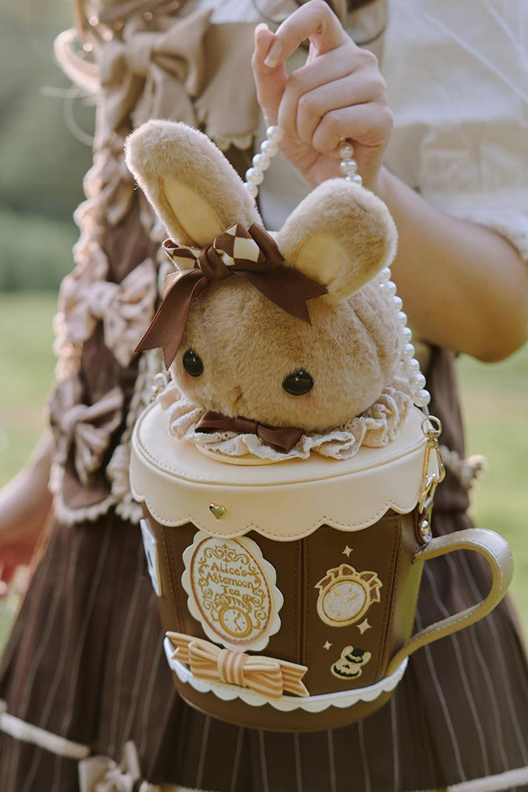 Lovely Teacup Rabbit Bowknot Sweet Lolita Shoulder Bag 5 Colors