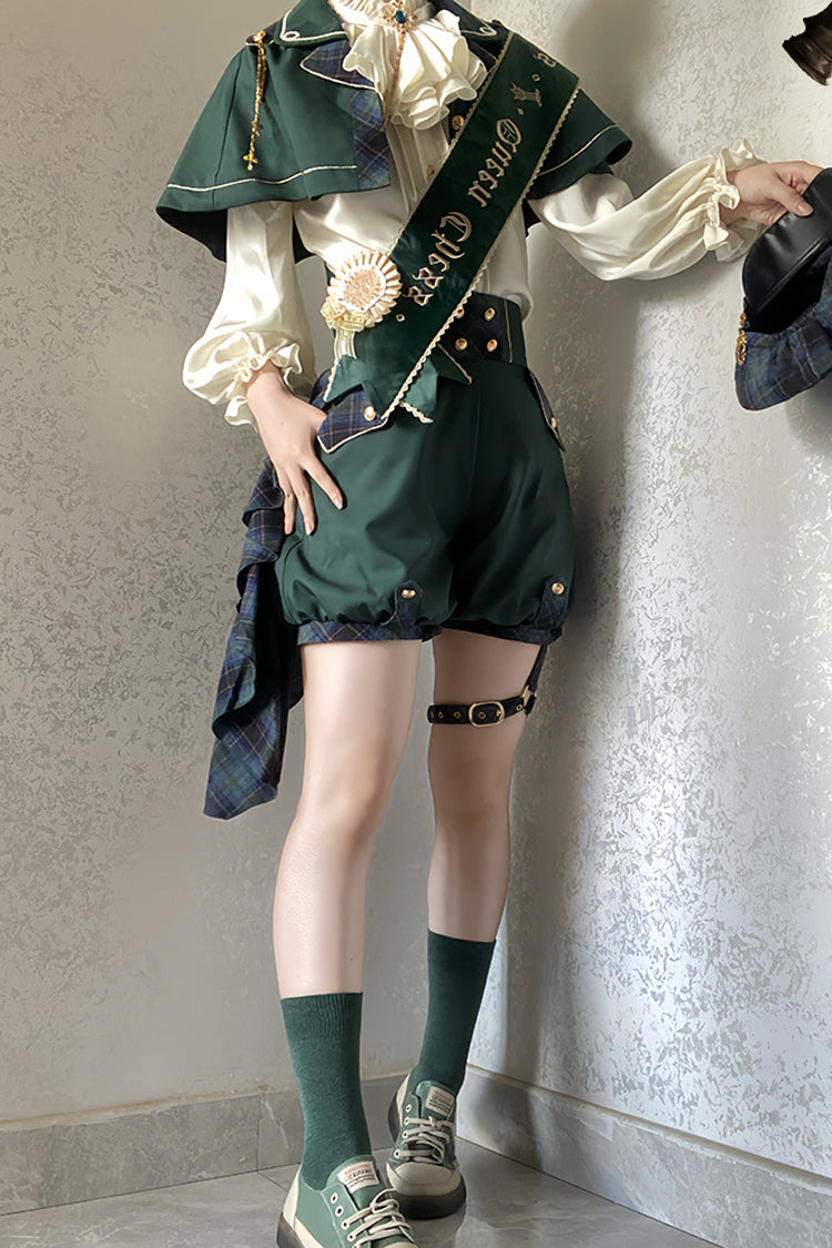 Das Schachspiel der Königin, hübscher Militärprinz Ouji Lolita Set, 3 Farben