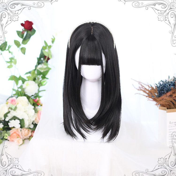 Layered Design Mid-Length Sweet Lolita Wigs