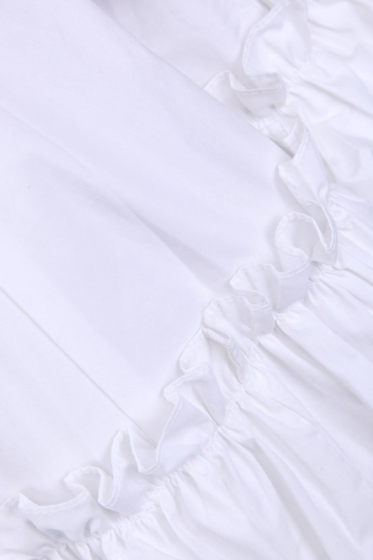 Black/White Cotton Multi-Layer Bowknot Cardigan Classic Lolita Dress